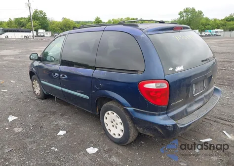 2001 Chrysler Voyager Lx z USA, uszkodzony, nr VIN 1C4GJ45381B203634